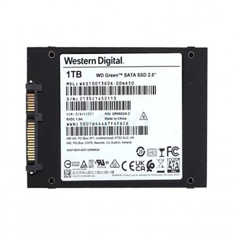  Ổ cứng SSD Western Digital GREEN 1TB WDS100T3G0A (2.5