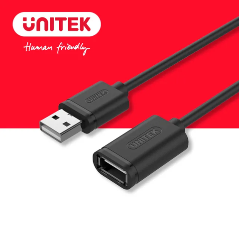  Cáp USB Unitek nối dài 2.0 5M (Y-C418GBK) 