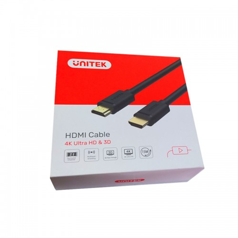  Cáp Unitek HDMI 15M Y-C 143M Hỗ trợ 4K siêu nét 