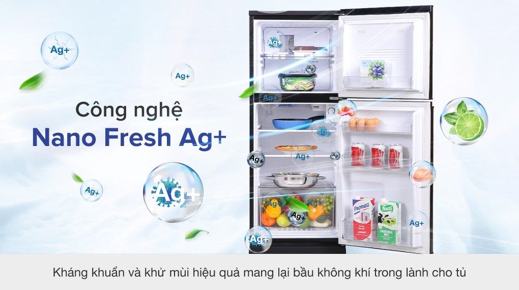 Tủ lạnh Aqua 130 lít AQR-T150FA(BS)