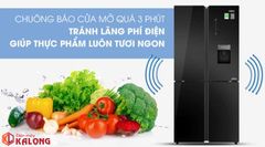 Tủ lạnh Aqua Inverter 456 lít AQR-IGW525EM GB