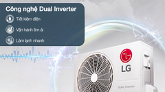 Điều hòa LG Inverter 8800 BTU V10WIN