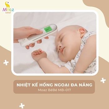 Nhiệt kế hồng ngoại đa năng Moaz BéBé MB-017