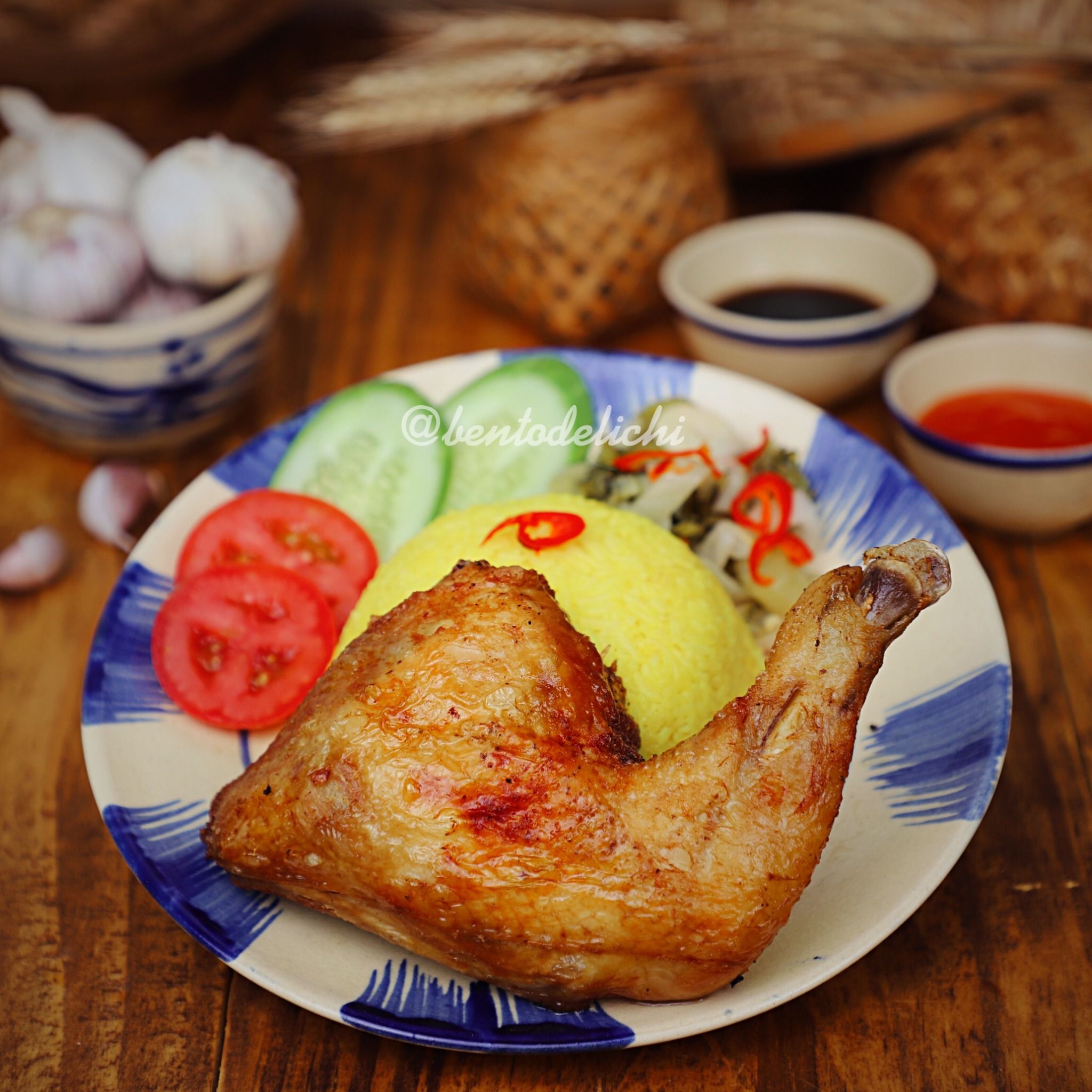 Cơm Gà Xối Mỡ