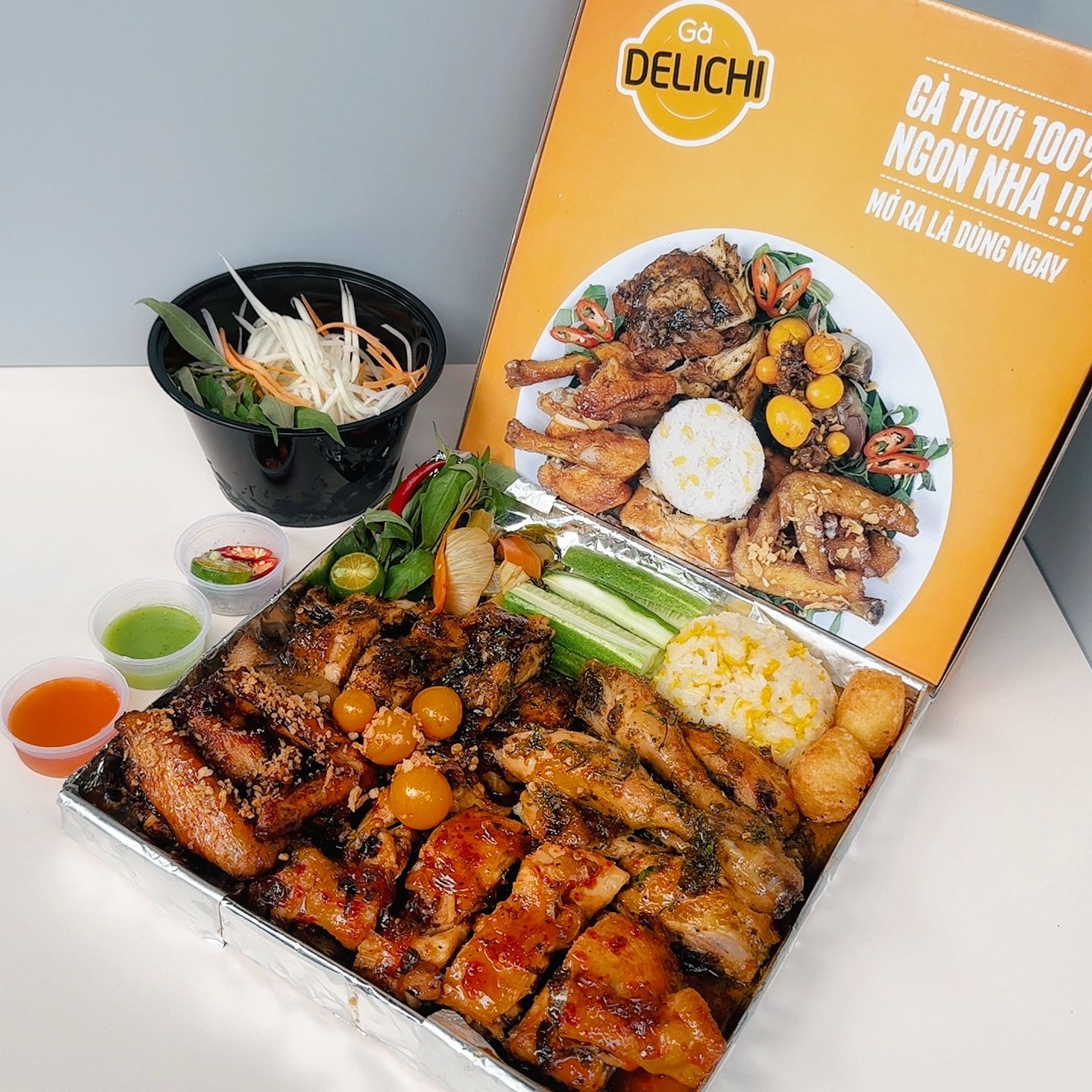 Gà Lên Mâm 4 Vị
