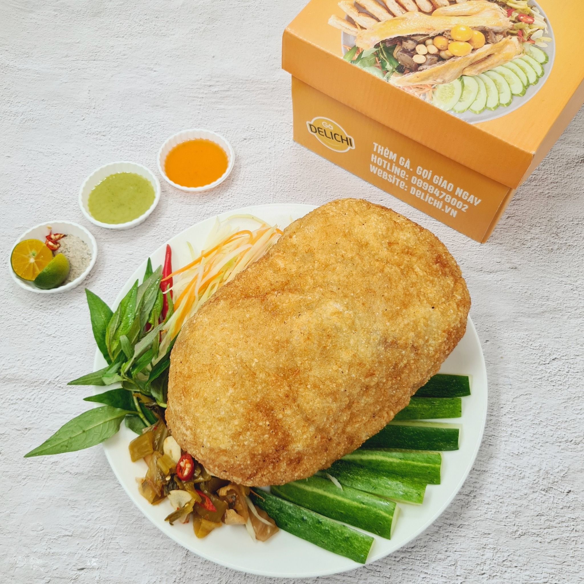 Gà Bó Xôi Nguyên Con