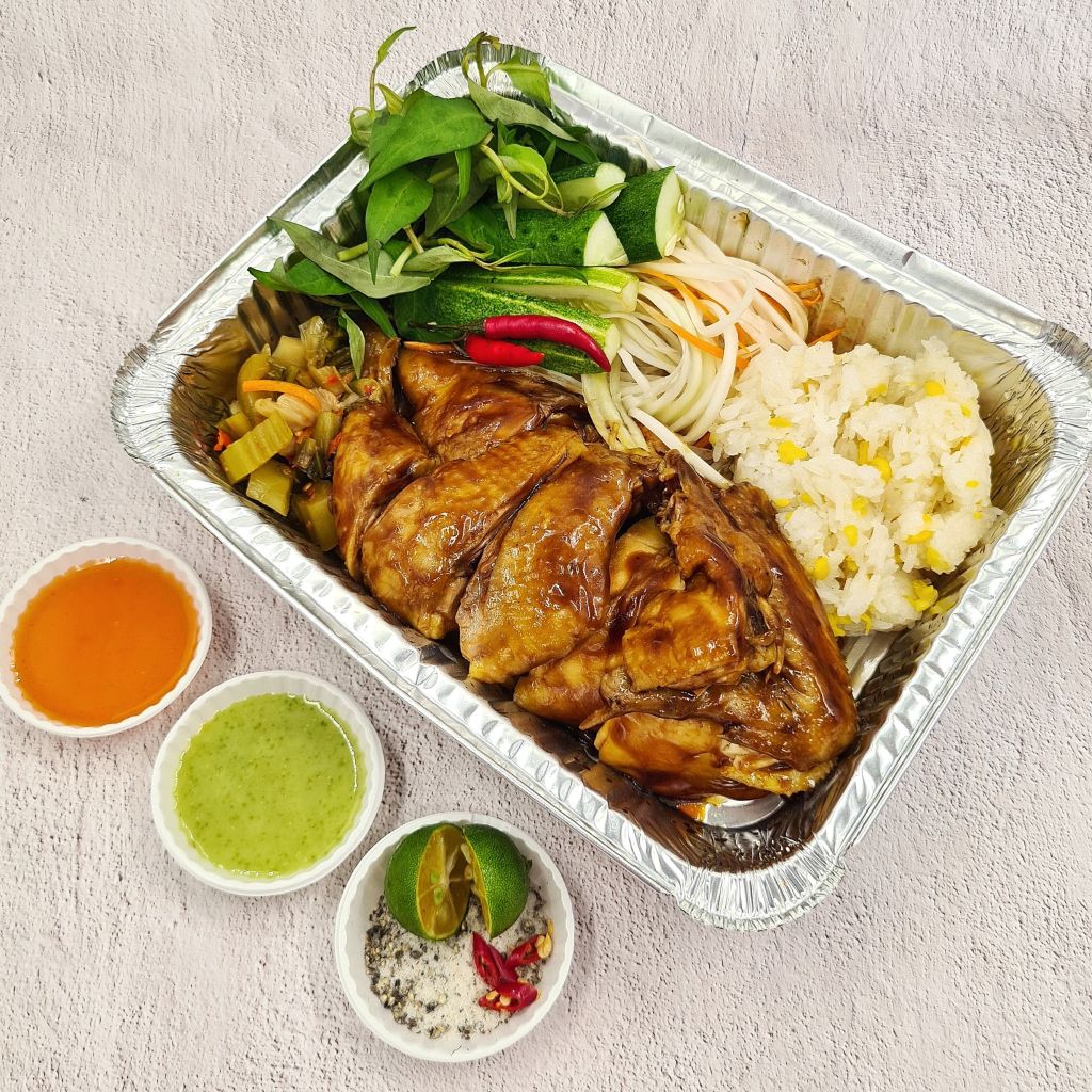 Gà Tắm Mắm Nhĩ (1/2 con)