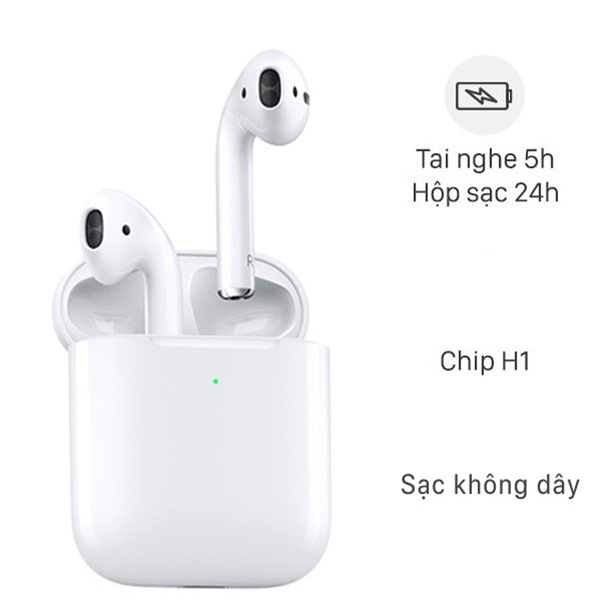 airpods 2 sạc không dây