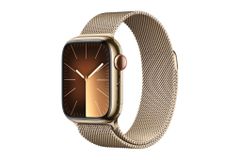 Apple Watch Series 9 GPS + Cellular 41-45mm viền thép Dây milanse (SA/A)