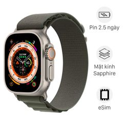 Apple Watch Ultra Titalium 49mm LTE (Dây Alpine)