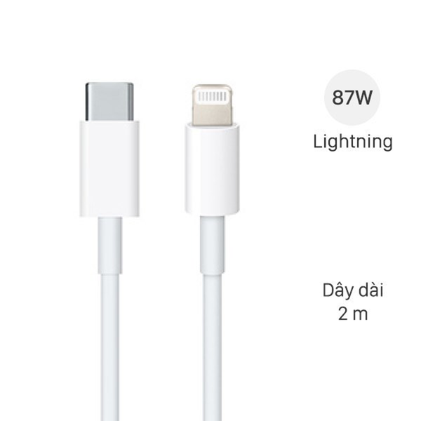 Cáp Type C - Lightning 2m Apple