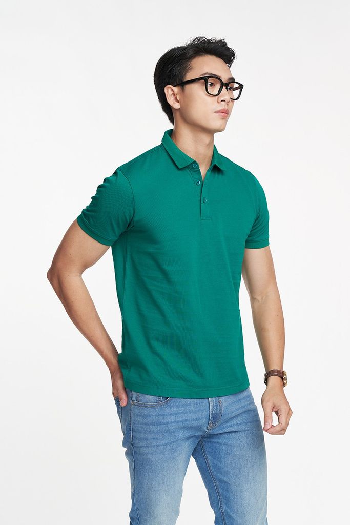 Premium Polo Nam Vải Cotton Mercerized N&M Club 2105018