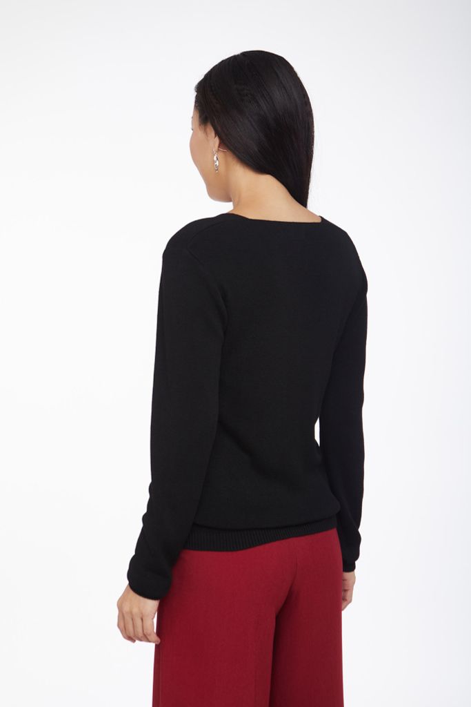 Áo sweater Basic Nữ tay dài N&M 1905009