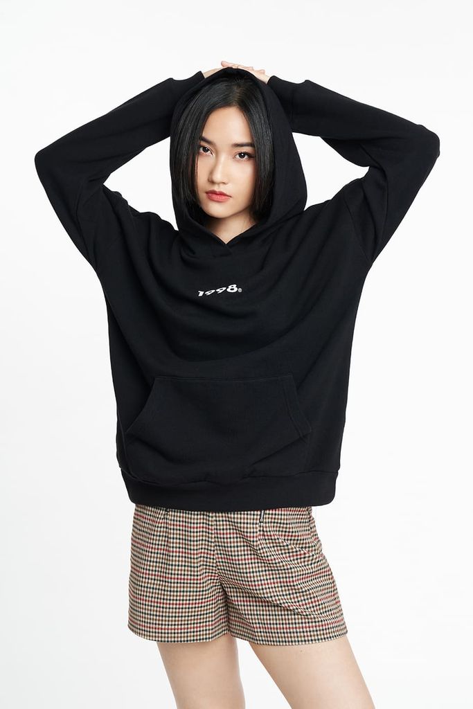 Áo hoodies Nữ tay dài cotton NINOMAXX 2204012