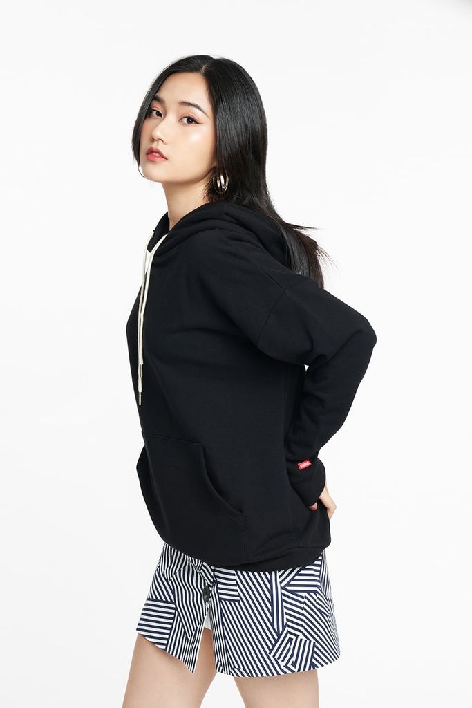 Áo hoodies Nữ tay dài cotton NINOMAXX 2204013