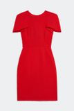Đầm đỏ thời trang Nữ tay kiểu lót hai lớp N&M 2308012