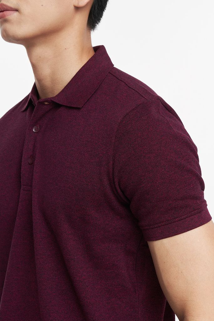 Áo Premium Polo Melange Nam Cotton NINOMAXX 2212013