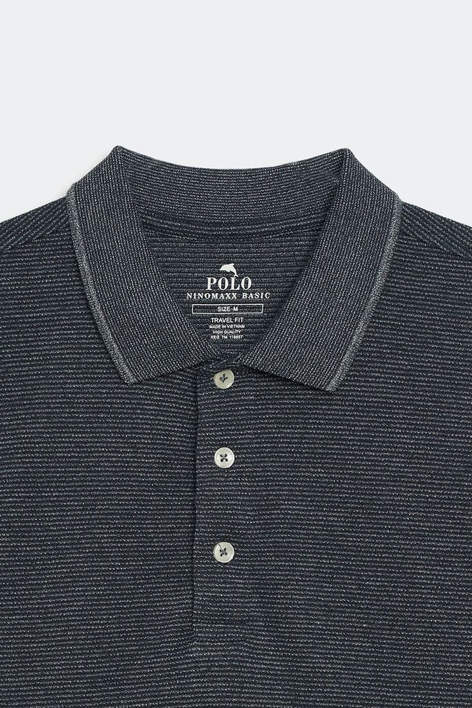 Premium Polo Jacquard Nam chống rút không nhăn NINOMAXX 2310011