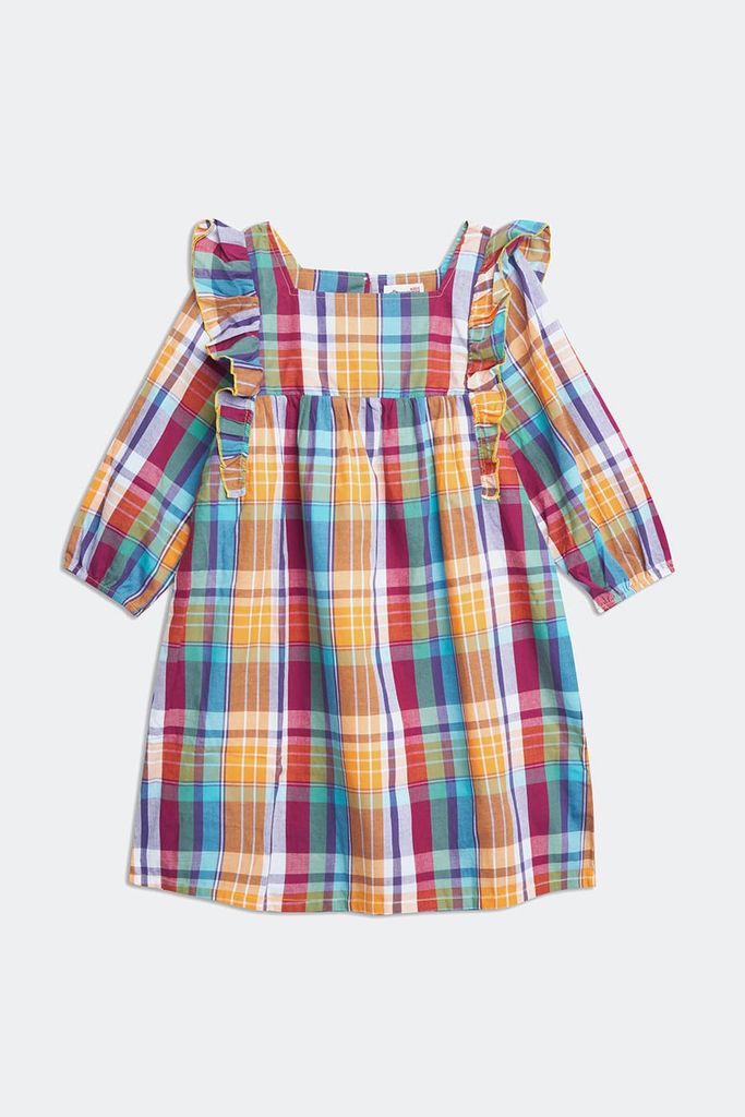 Đầm Bé gái caro cotton NINOMAXX KIDS 2104060