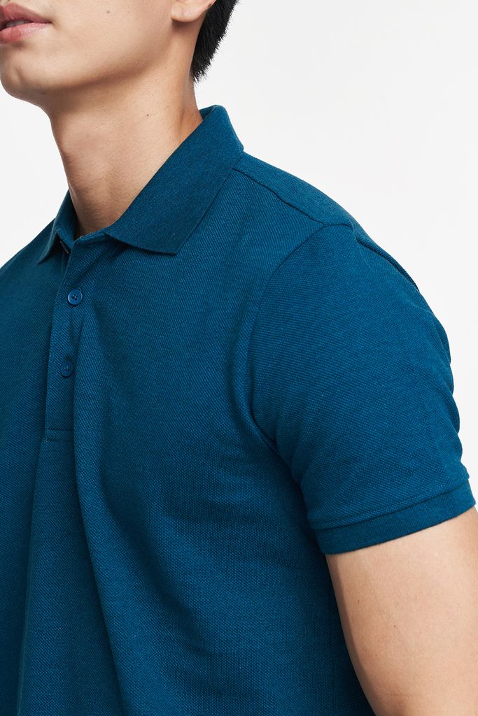 Áo Premium Polo Melange Nam Cotton NINOMAXX 2212013