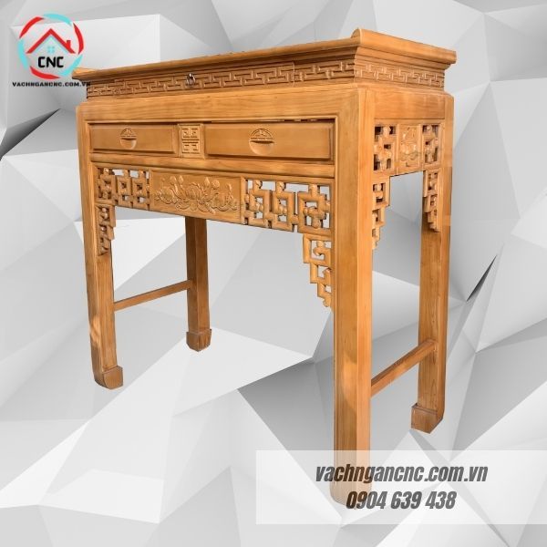 Bàn thờ gỗ sồi đơn giản BT6-BTGT016