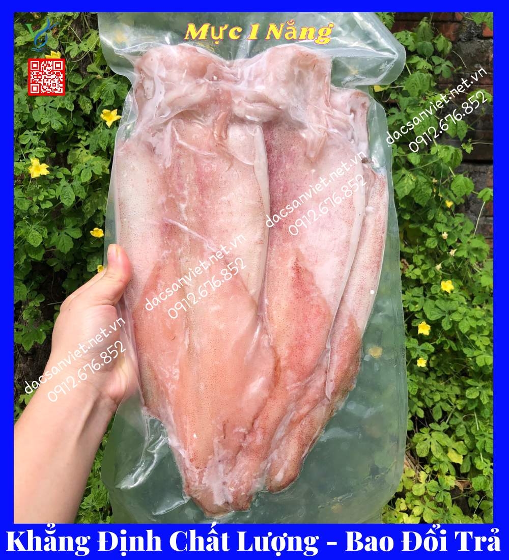  Mực 1 Nắng Size 3C/kg 