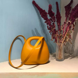  Túi xách tay dáng con sò Shell Shape Bag PU22704- Màu Yellow Sale! 