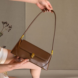  Túi xách tay Shoulder Bag phong cách Hobo chốt kim loại PU22606 - Màu Khaki Sale! 