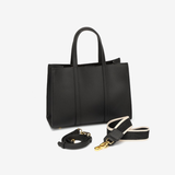  Túi xách tay da thật Business Tote Bag phong cách doanh nhân DT22603- Màu Black 