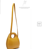  Túi xách tay dáng con sò Shell Shape Bag PU22704- Màu Yellow Sale! 