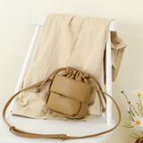  Túi đeo chéo Bucket Bag dây rút Best Seller PU22601 - Màu Khaki 