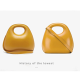  Túi xách tay dáng con sò Shell Shape Bag PU22704- Màu Yellow Sale! 