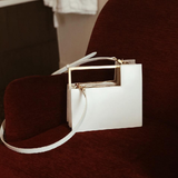  Túi xách tay phong cách Minimalism Bag Clutch PU22710 - Màu White Sale! 