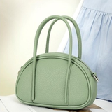  Túi xách tay & đeo chéo phong cách Retro hình bán nguyệt  PU22605 - Màu Green Sale! 