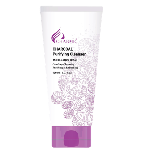 Sữa Rửa Mặt Than Hoạt Tính Charme Charcoal Purifying Cleanser 100ml