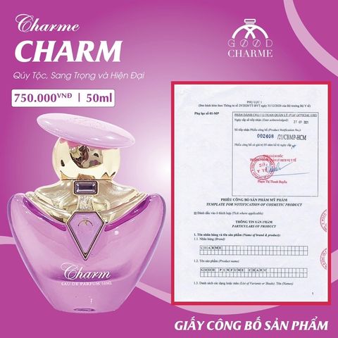 Nước Hoa Nữ GOODCHARME  CHARM 50ML/10ML