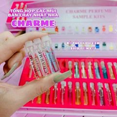 Bộ Test Nước Hoa Charme 30 Mùi