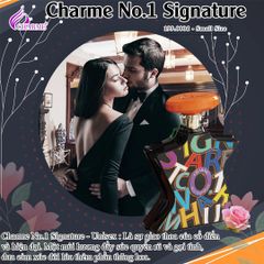 Nước hoa Unisex Charme No.1 Signature 15ML/10ML