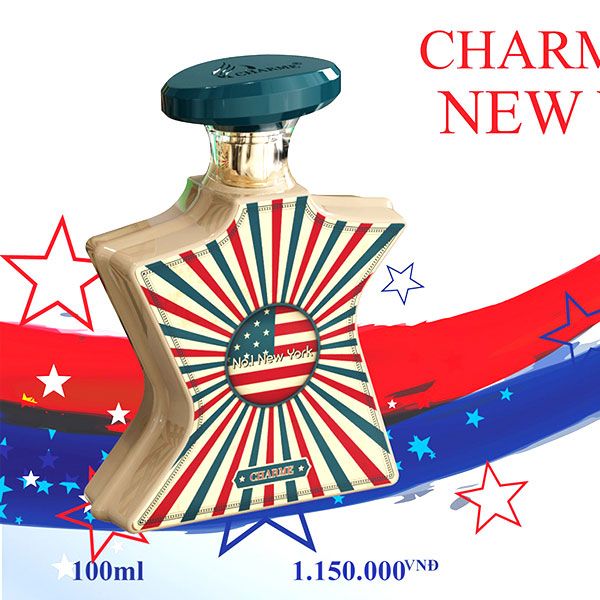 Nước Hoa Unisex Charme No.1 New York 100Ml