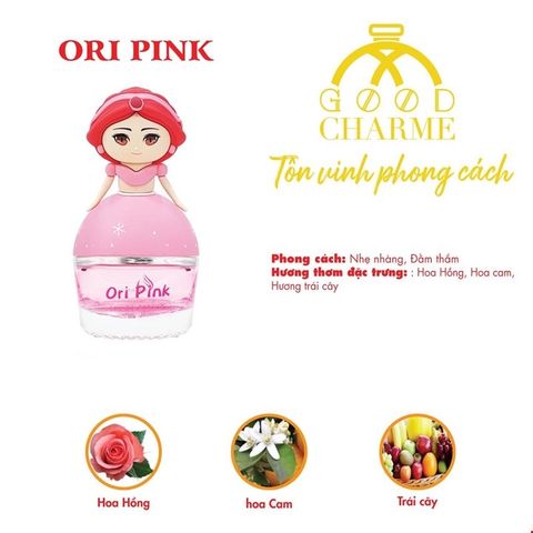 Nước Hoa Trẻ Em GOODCharme Ori Pink 30ML/10ML