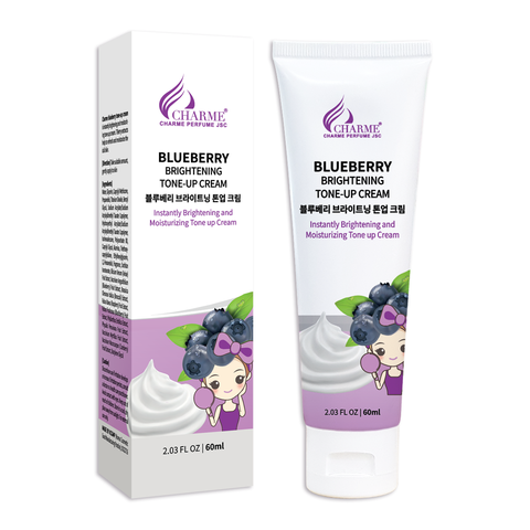 Kem Dưỡng Da Mặt Blueberry Brightening Tone-Up Cream Charme 60ml