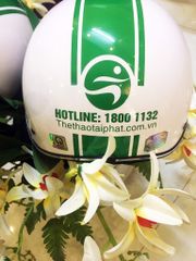 Mũ bảo hiểm - In logo Tài Phát