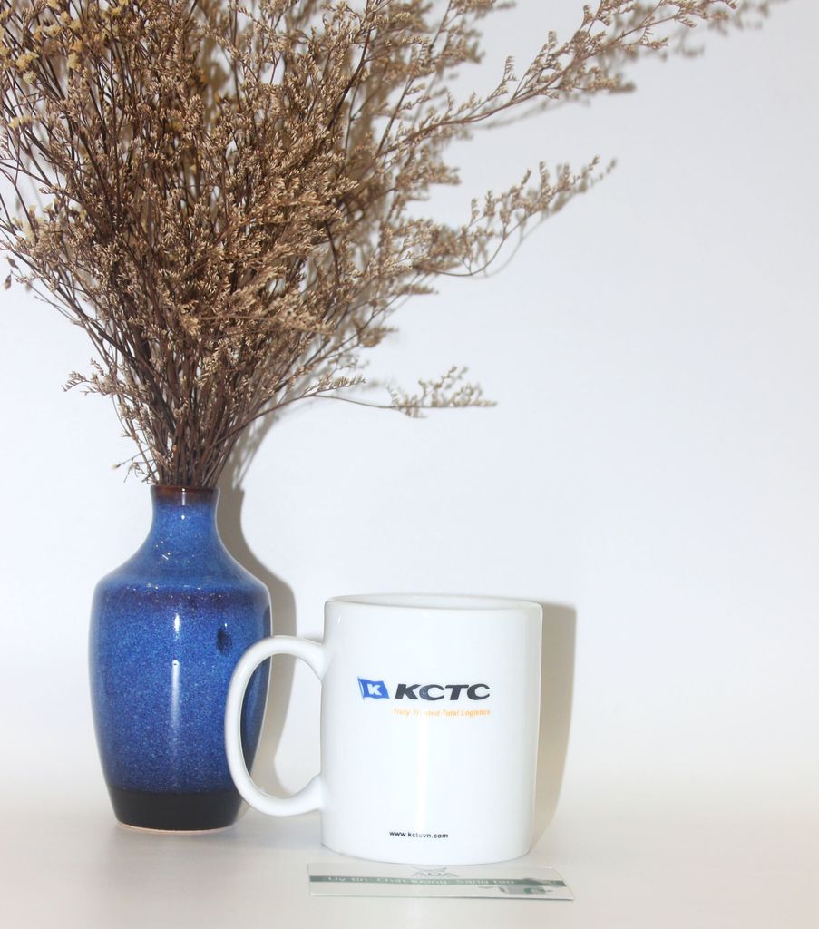 Cốc sứ In logo KCTC