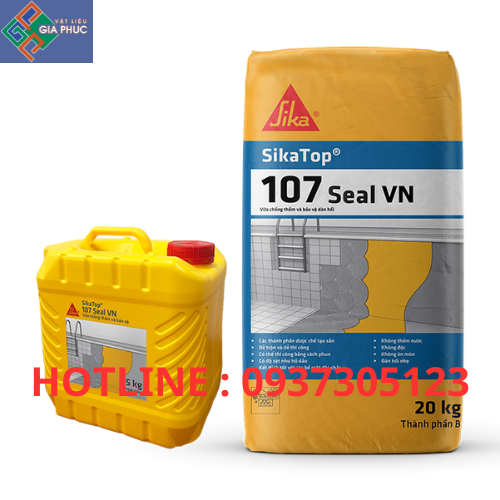 SIKATOP SEAL 107 - CHỐNG THẤM BỂ NƯỚC, TẦNG HẦM, BỂ BƠI