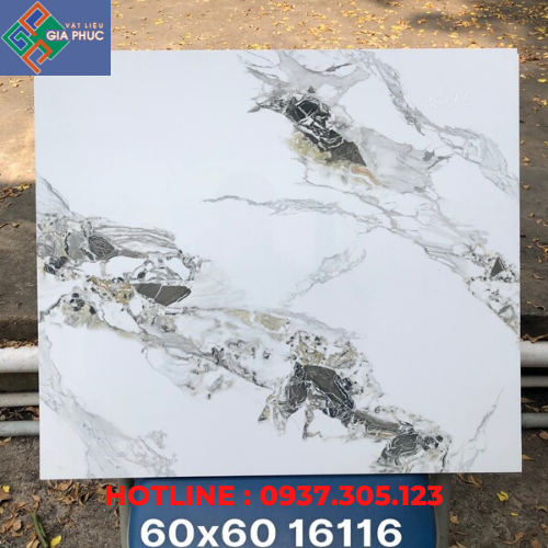 GẠCH ỐP LÁT UNILUX GIẢ ĐÁ TRẮNG 60X60