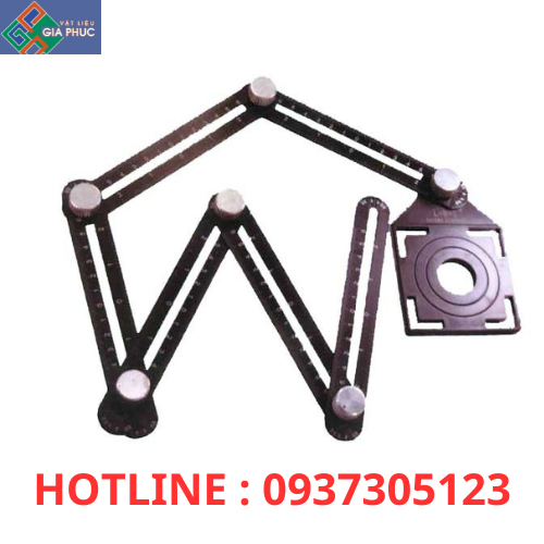 THƯỚC GẬP KHÚC 6 GÓC - THƯỚC GẤP KHÚC ỐP LÁT GẠCH 6 GÓC