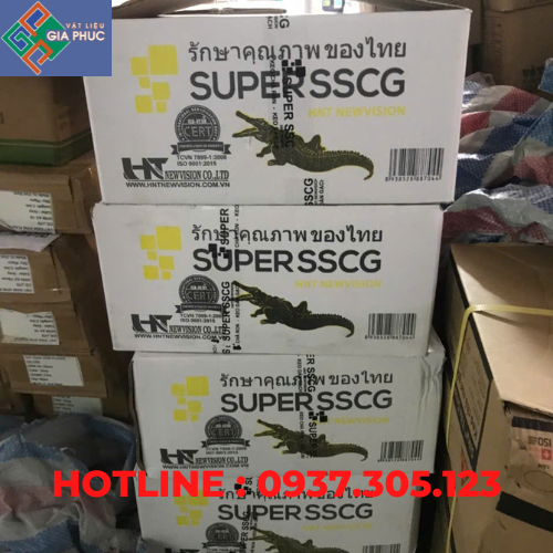 KEO CHÀ RON CÁ SẤUSUPERSSCG MÀU TRẮNG 1KG