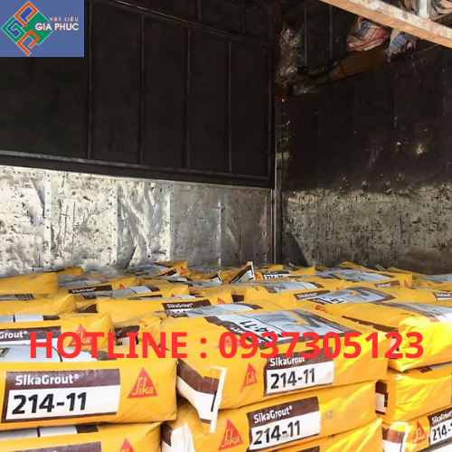 SikaGrout 214-11 - VỮA RÓT KHÔ BÙ CO NGÓT