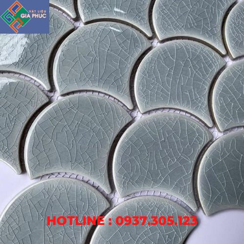 GẠCH TRANG TRÍ HÌNH VẢY CÁ