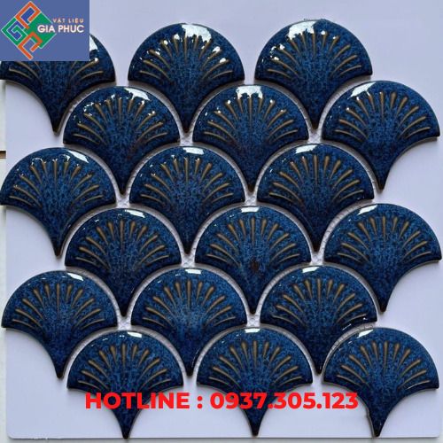 GẠCH TRANG TRÍ HÌNH VẢY CÁ